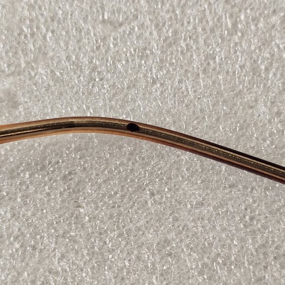 VTG Tortoiseshell Sunglasses Rectangular Brown Italy Gray Lens 140mm Wide - Picture 9 of 14